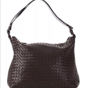 Bottega Veneta Black Nappa Intrecciato Bag